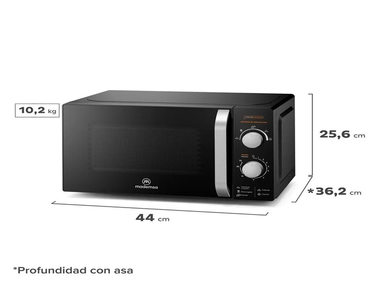Microondas Mademsa Mm20Fbm