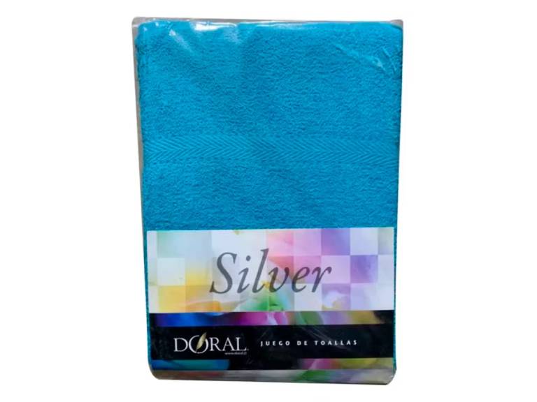 Juego toallas silver Doral Calipso