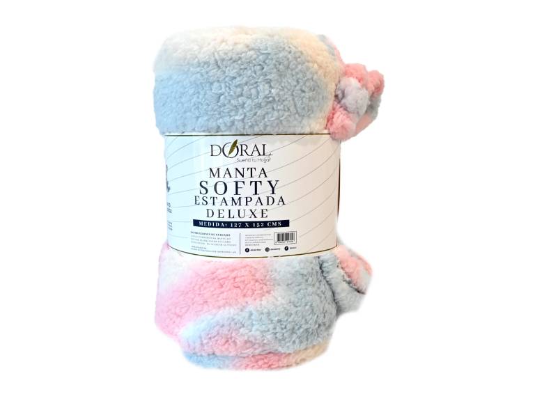 Manta Softy Estampada E1 Doral