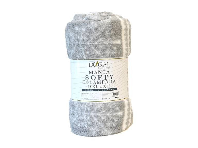 Manta Softy Estampada E8 Doral