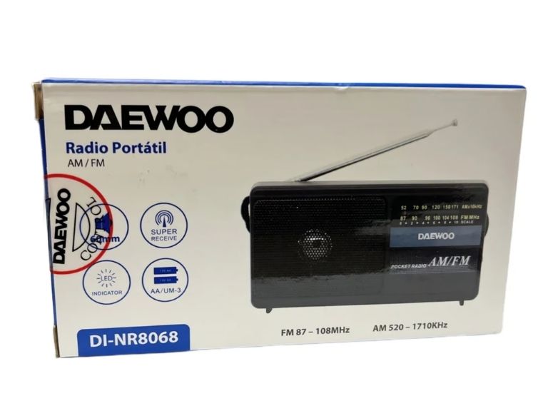 Radio Portátil AM/FM DI-NR8068