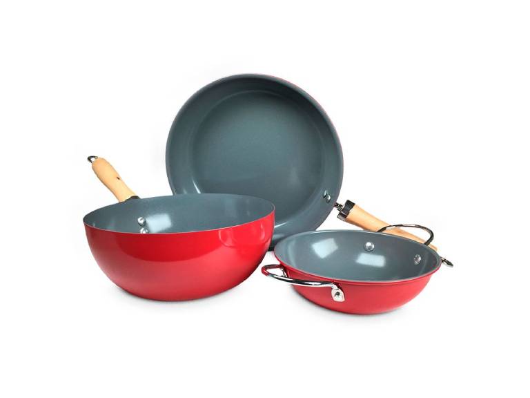 Set de Cocina Family Cook Rojo Doral