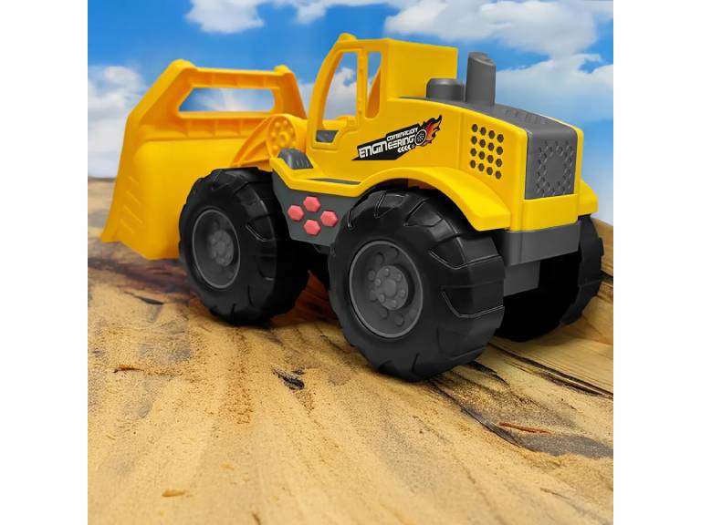 Vehículo Excavadora de Construcción Luz LED Sonido Juguete Niños