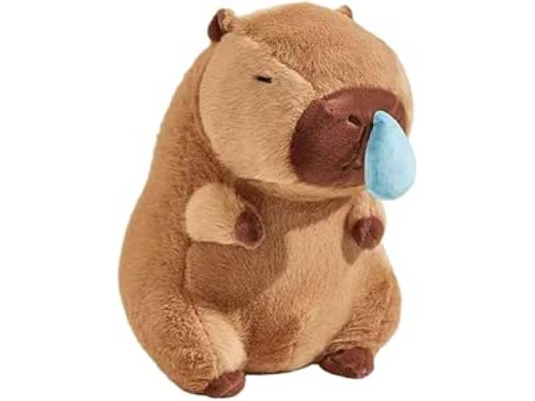 Peluche Capibara Nariz Escurrida 37 cm Kawaiii Infantil