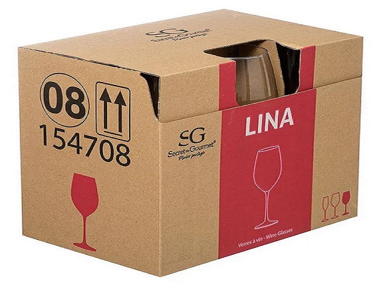 Set copas vino 540cc 6 unid