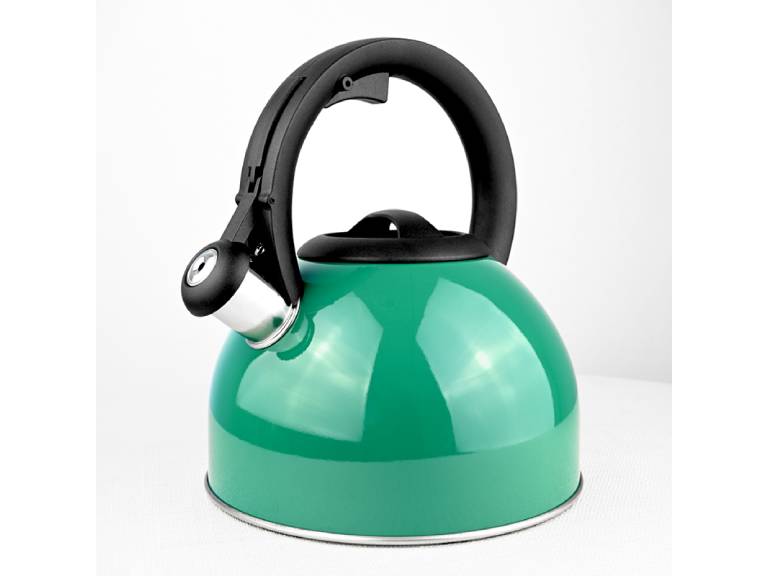 Tetera Doral Minerva 3 Litros con Silbato Verde