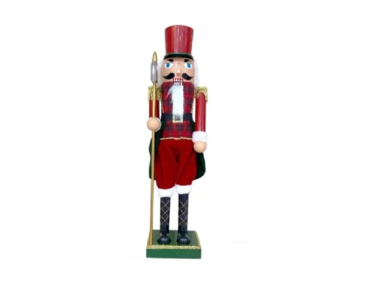 Cascanuez Decorativo Soldado de Navidad 60 cm