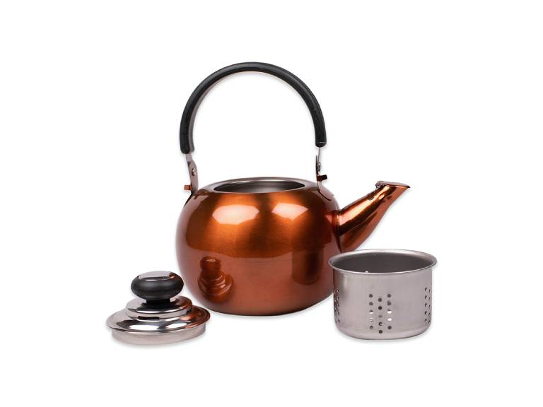 Tetera Diana de Acero Inoxidable Cobre Doral