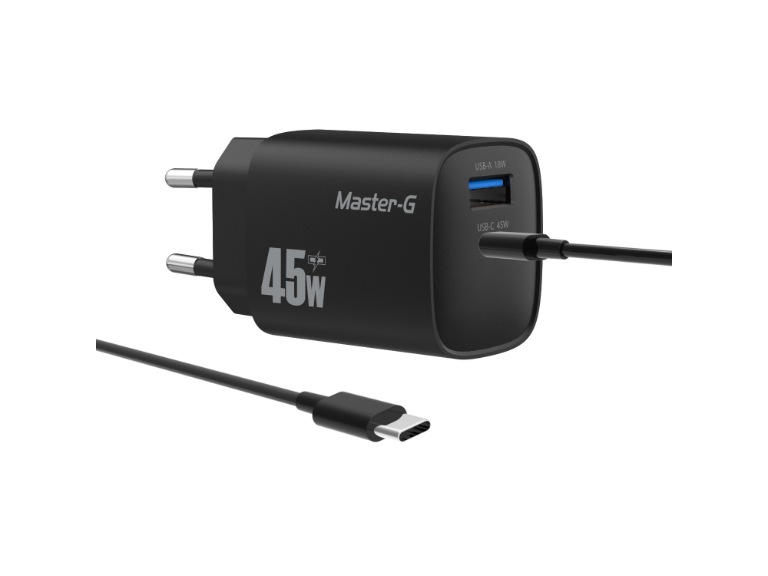 Cargador Portátil Carga Rápida 45w + Cable USB-C