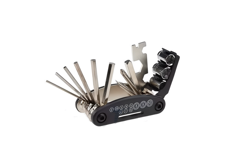 Multiherramienta Portátil Liviana Resistente Bicicleta 15 En 1