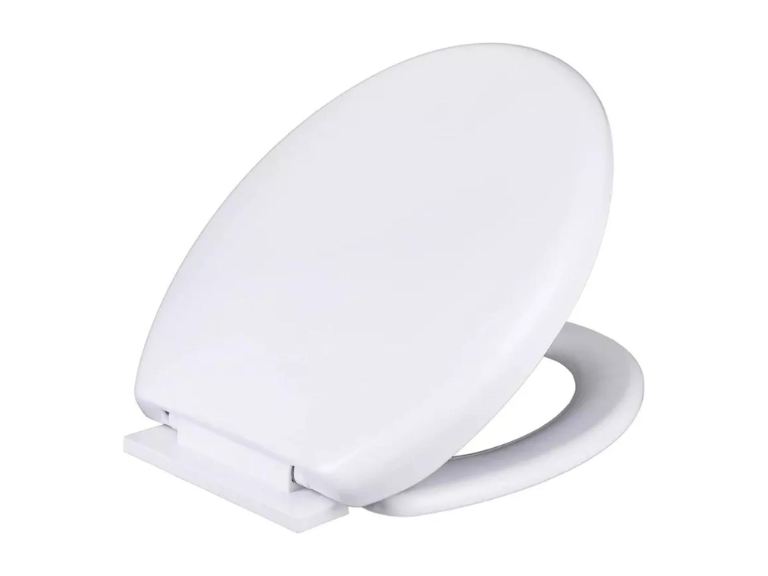 Tapa Baño WC Asiento Inodoro Redondo Universal 6x36x42