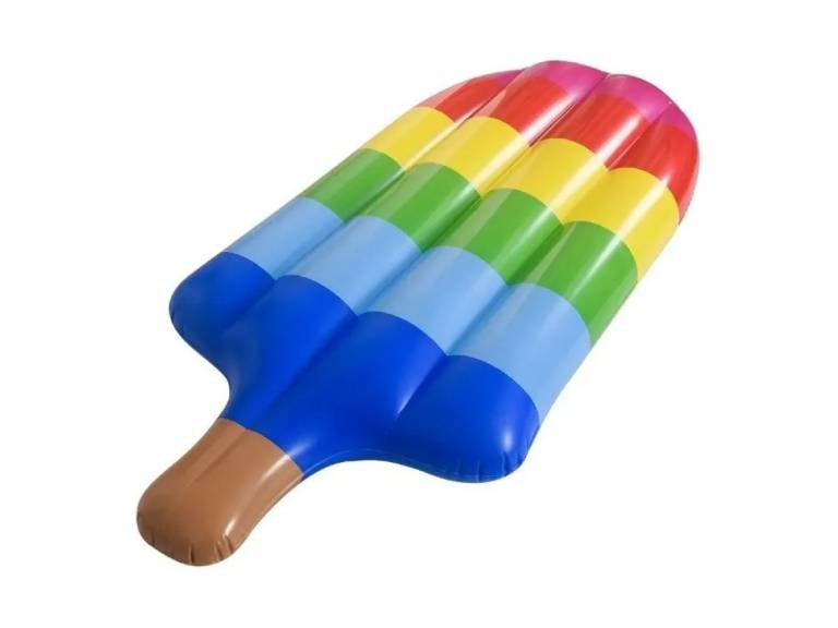 Flotador Inflable tipo Helado Paleta 180x66x16 cm