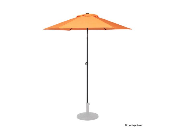 Quitasol redondo Twist 2M Naranjo