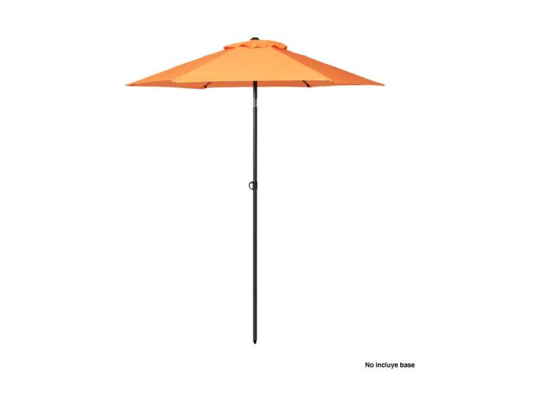 Quitasol redondo Twist 2M Naranjo