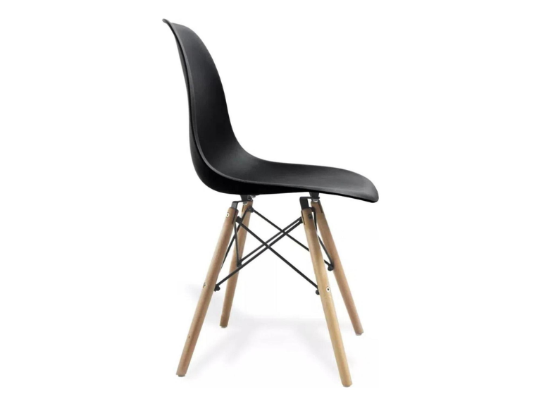 Silla Eames Hogar Comedor Negro