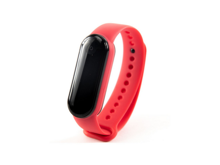 Reloj Inteligente Smart Band Bluetooth Rojo