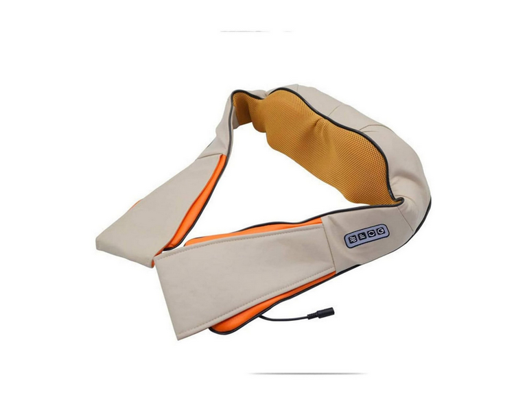 Masajeador Cuello Cervical Función Calor Beige