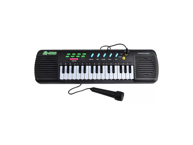 Órgano Teclado Piano Musical Infantil Micrófono 31 Teclas