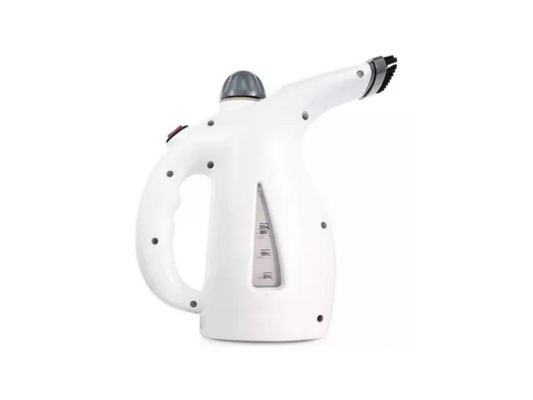 Plancha Vapor Vertical Ropa 4 En 1 Vaporizador Sauna Facial Blanca