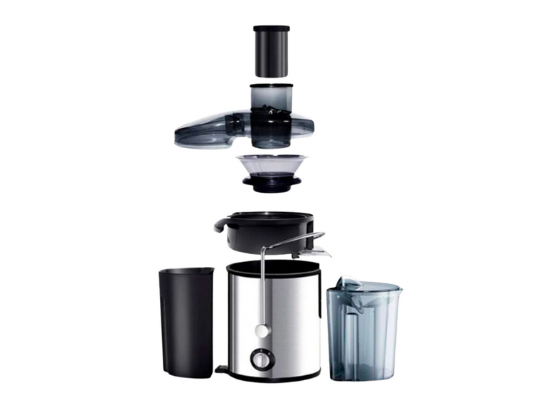 Extractor Exprimidor Jugo Eléctrico Plateado