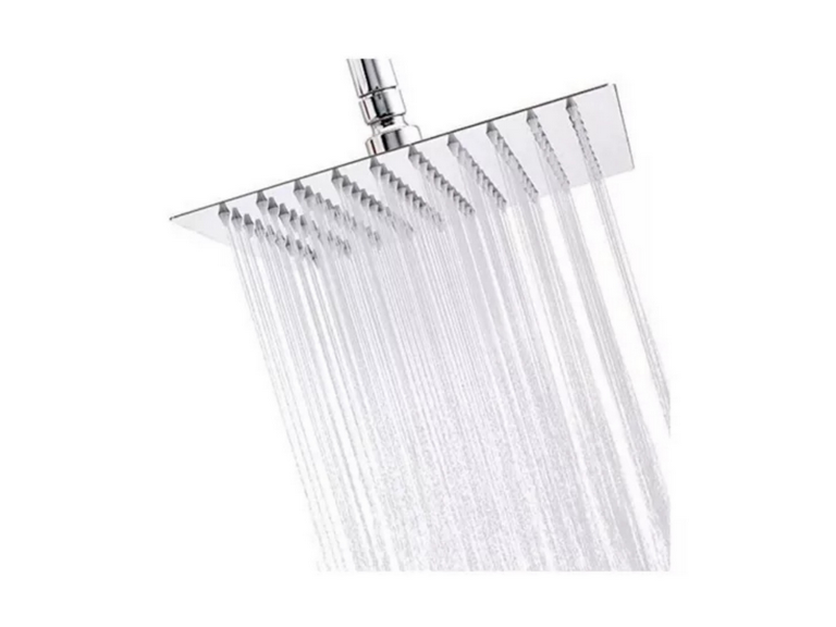 Plato Ducha Plano 20 cm Conexión 1/2 Pivotable