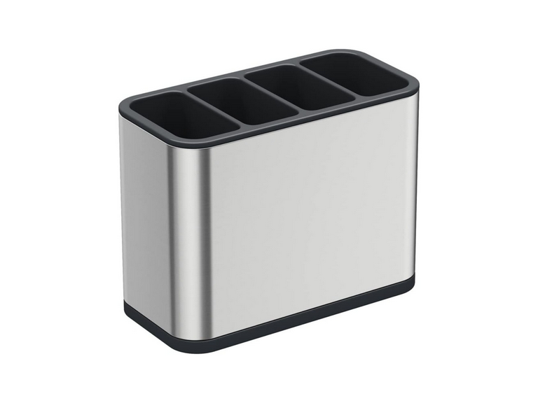 Escurridor Cubierto Utensilios Cocina Acero Inoxidable 4 Espacios