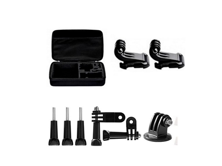 Kit 30 Accesorios Cámara Deportiva GoPro Estuche