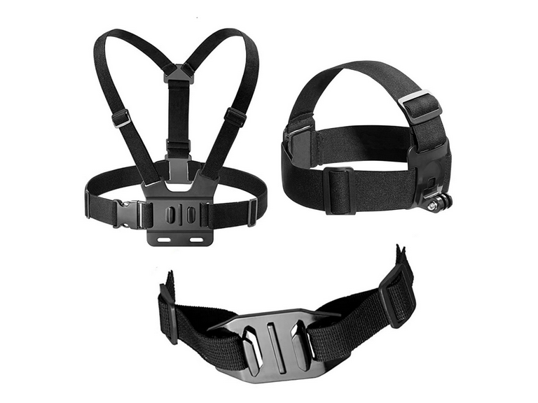 Kit 30 Accesorios Cámara Deportiva GoPro Estuche