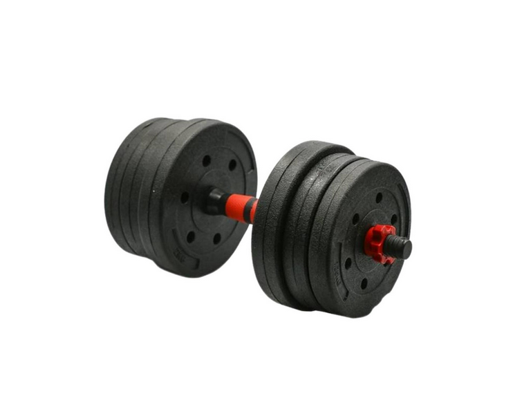 Set Mancuernas Pesas 15 KG Fitness Ajustables