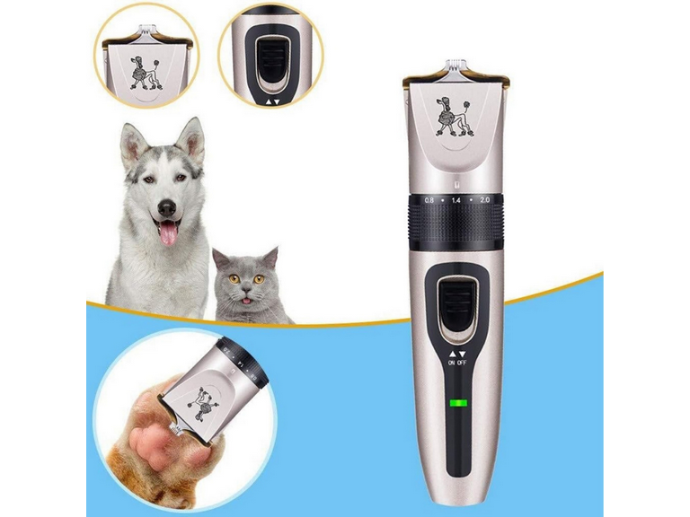Maquina Corta Pelos Afeitadora Mascotas