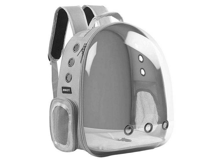 Mochila Bolso Transportes Transparente Mascotas