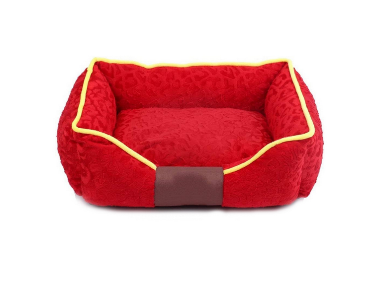 Cama Mascota Ultrasuave Gato Perro 56x46 cm Colchón Red