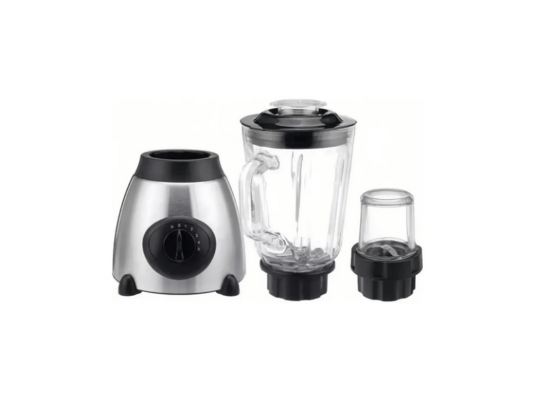 Licuadora Juguera Jarra Vidrio 1.5 LT 1000 Watt Negro