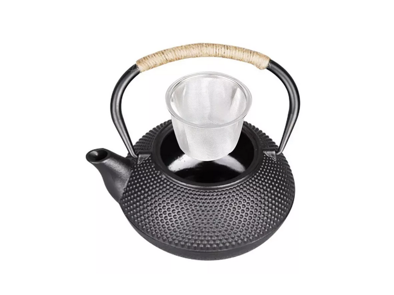 Tetera Japonesa Hierro Fundido Duradero Infusor Acero Inoxidable