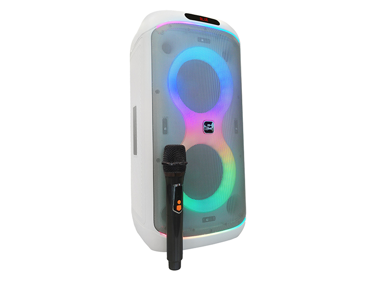 Parlante Flaming Party Bass 6.5 pulgadas White