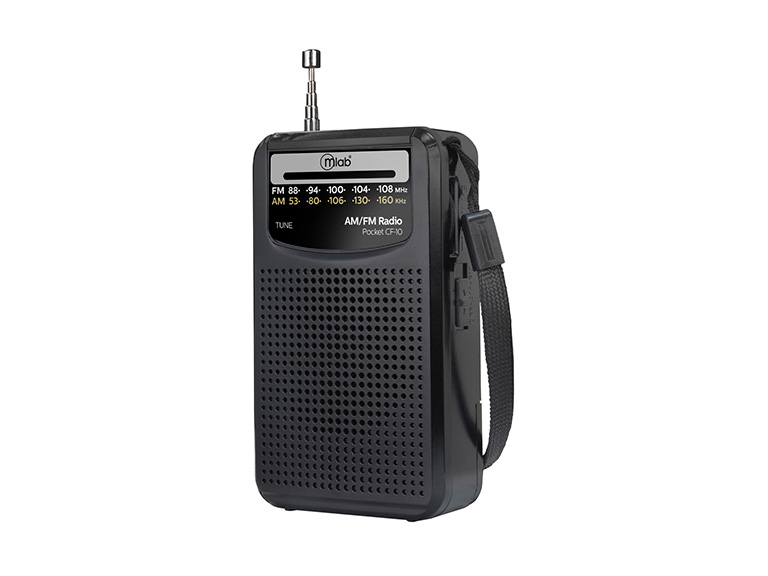Radio Retro Portátil CF-10 Black