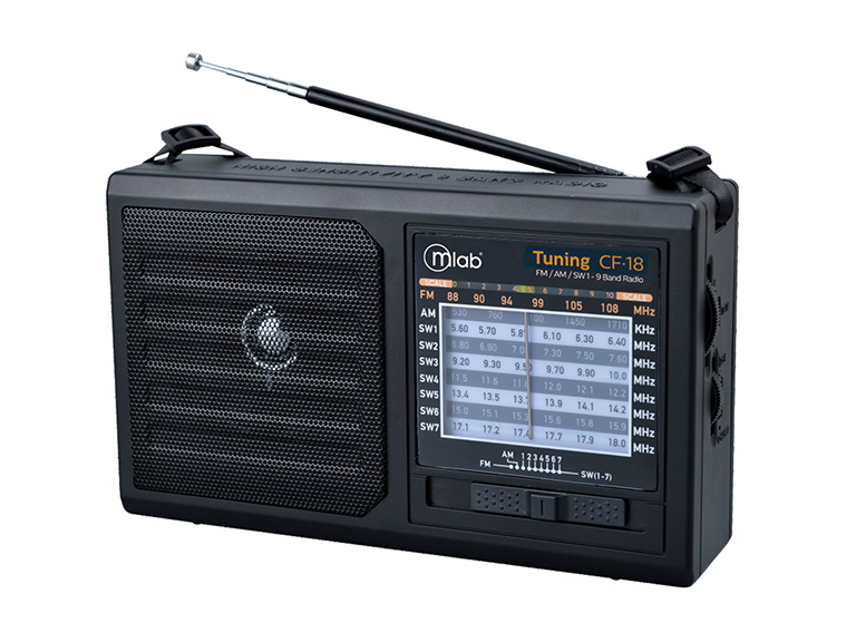 Radio Retro Multibanda Tuning Recargable CF-18