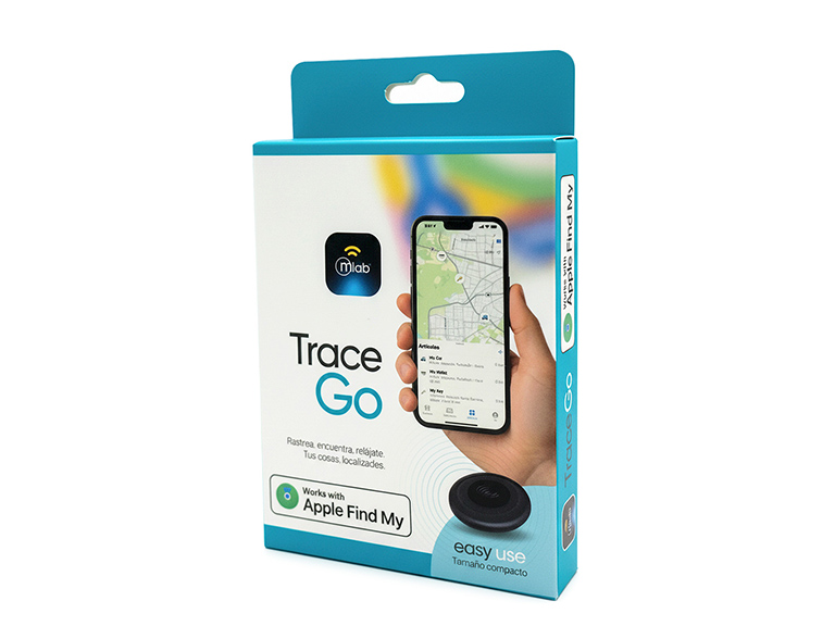 Rastreador Trace Go Find My Mfi Silicon Case Black