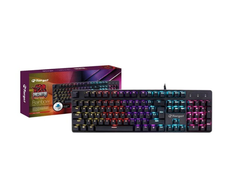 Teclado Mecanico Gamer Target Rainbow TT-KBGA8