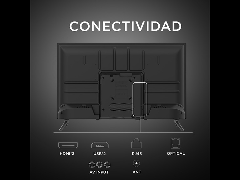 Televisor Smart TV 32 Hd Roku TV Caixun 