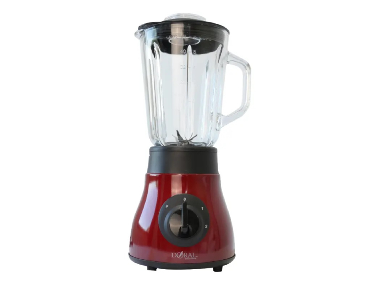 Licuadora Acero Inoxidable Barcelona Rojo