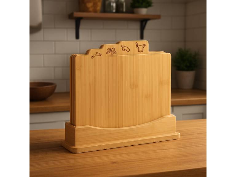 Tabla de Madera para Cortar 4 unidades