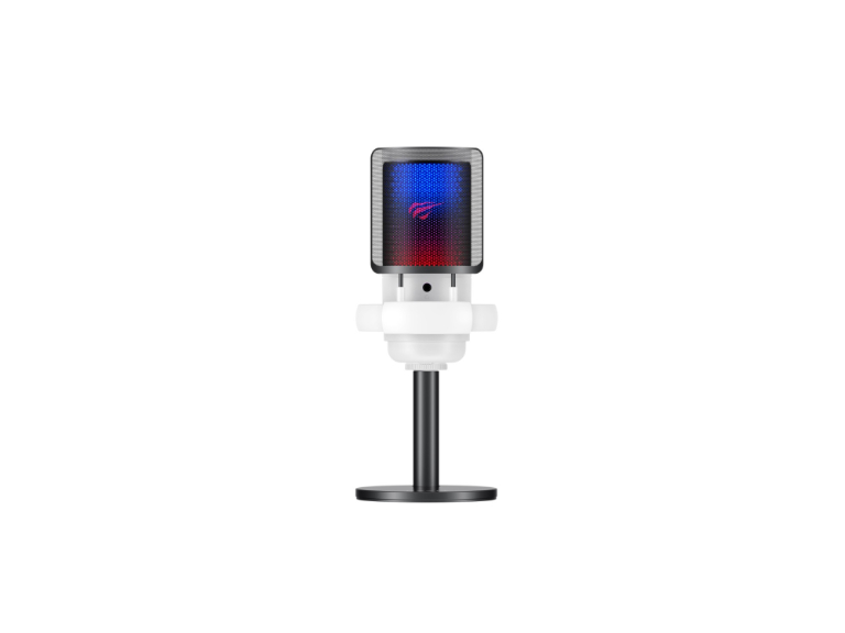 Micrófono Streaming RGB Blanco Havit