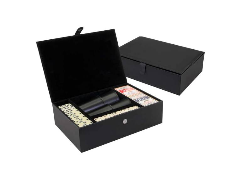 Multijuegos Caja PU Negro