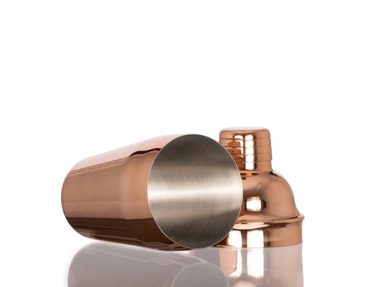 Coctelera metálica encobrizada COPPER 500cc