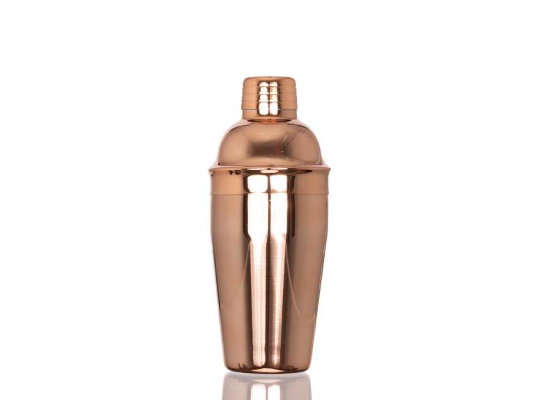 Coctelera metálica encobrizada COPPER 500cc