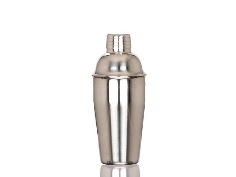 Coctelera metálica plateada SILVER 500cc