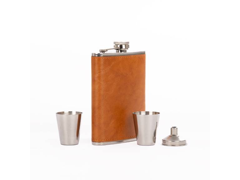 Set Petaca + Vasitos OXFORD