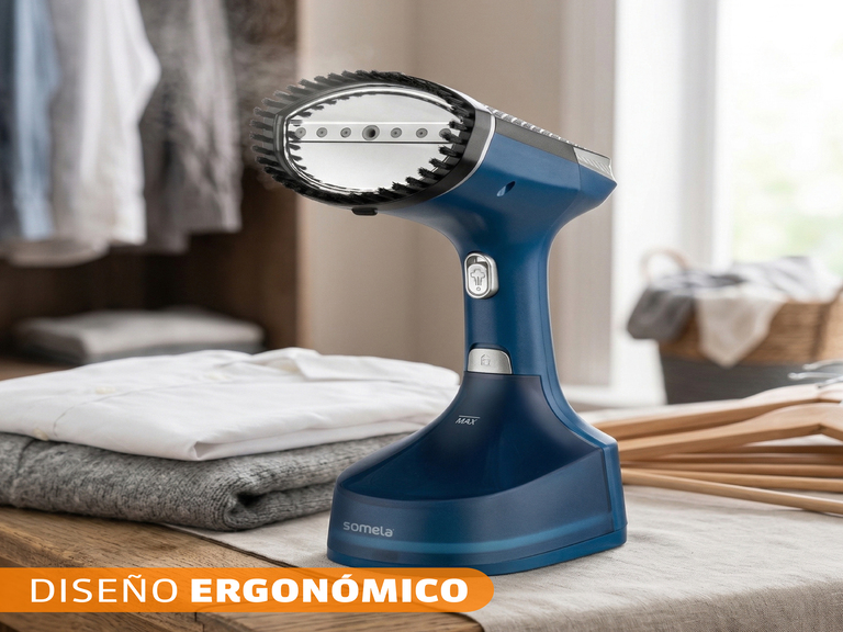 Plancha de Vapor Vertical Somela SG1700 Azul