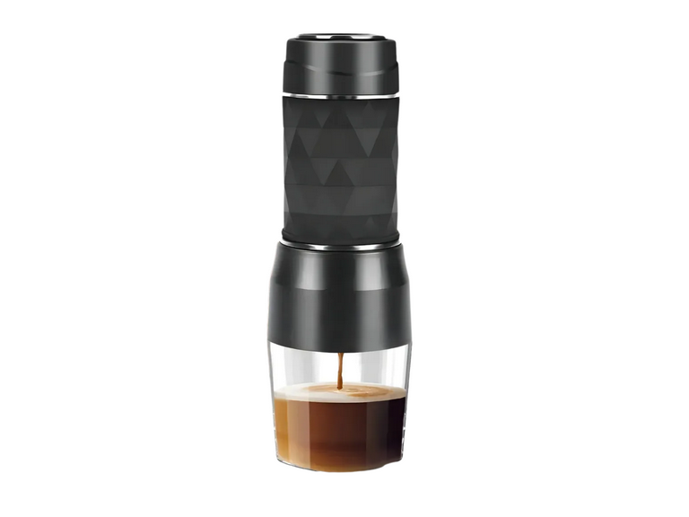 Máquina Café 3 En 1 Espresso Portátil Negro